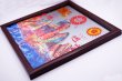 画像2: 【風水】山海鎮 額入り 大 縦横24cm 217A8 (2)