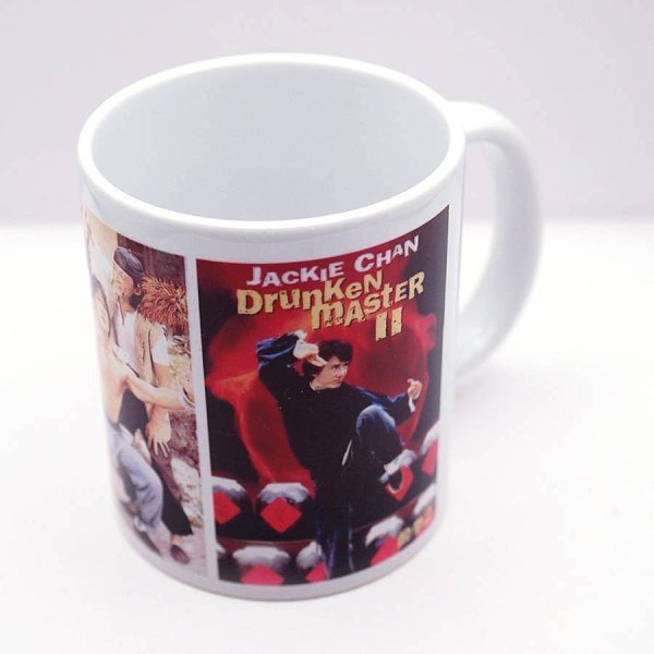 画像1: ジャッキー・チェン（成龍） 陶器製マグカップ 新柄D (1)