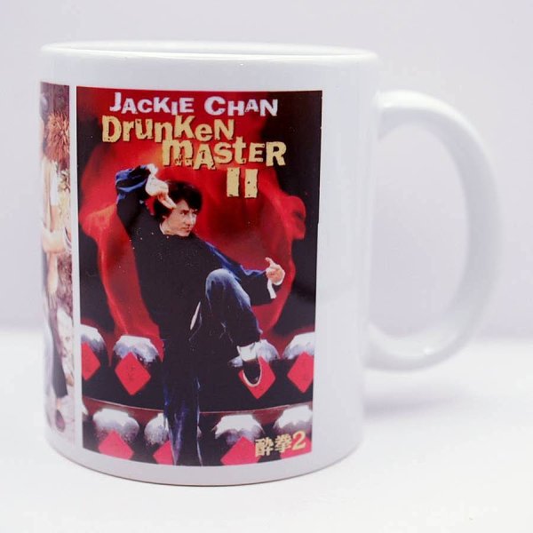 画像2: ジャッキー・チェン（成龍） 陶器製マグカップ 新柄D (2)