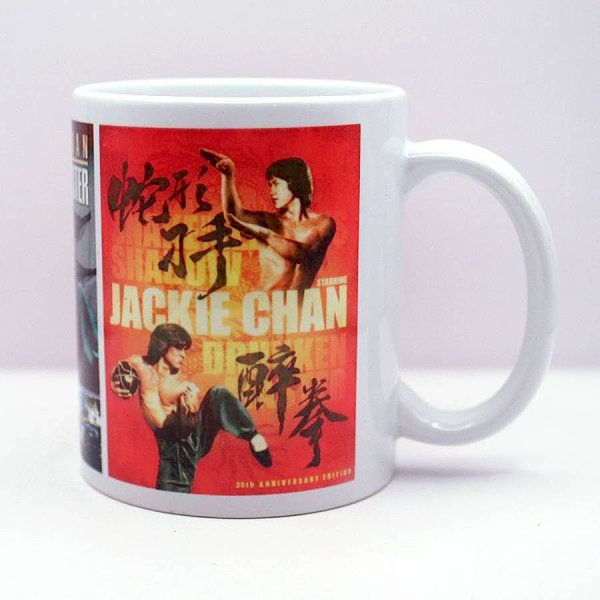 画像2: ジャッキー・チェン（成龍） 陶器製マグカップ 新柄E (2)