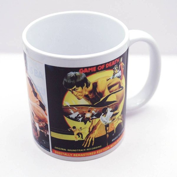 画像1: ブルース・リー  李小龍 陶器製マグカップ 新柄D (1)