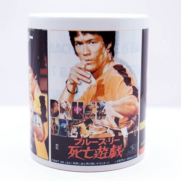画像3: ブルース・リー  李小龍 陶器製マグカップ 新柄D (3)