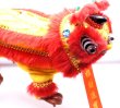 画像4: 中華 獅子舞 操り人形 白色＋黄色 221XL002-ye (4)