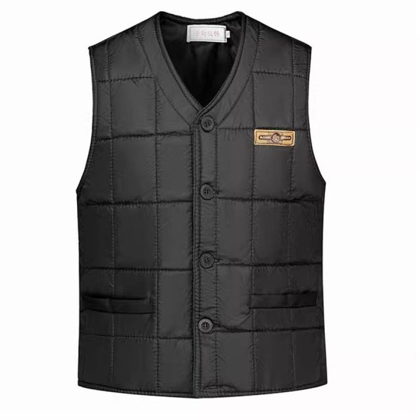 画像6: 中国中山服(カンフー服)用 チョッキ 半袖ジャケット ２サイズ (6)