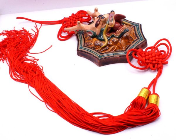 画像3: 風水 龍頭牌 壁掛飾り (3)