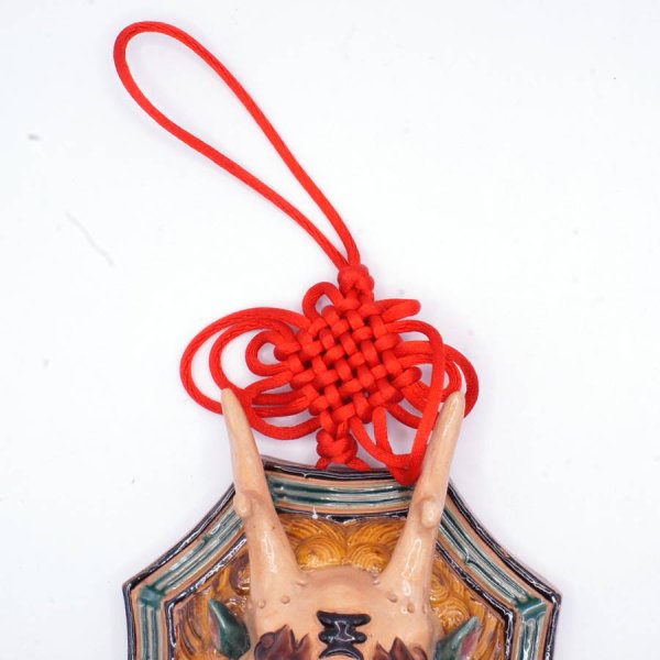 画像5: 風水 龍頭牌 壁掛飾り (5)