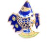 画像4: 七宝 (景泰藍) 大 熱帯魚E アクセサリー TOPパーツ 1個 (4)