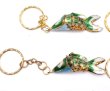 画像2: 七宝 (景泰藍) 大 魚H アクセサリー  キーホルダー 2個 (2)