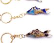 画像3: 七宝 (景泰藍) 大 魚H アクセサリー  キーホルダー 2個 (3)
