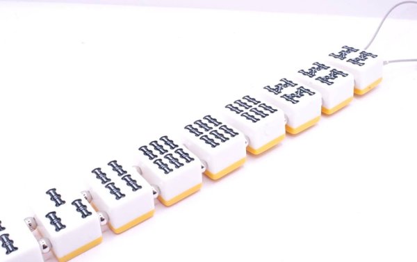 画像7: 役満 麻雀牌 緑一色（リューイーソー） ワイヤー式 キー ＆ ウォレットチェーン　特大サイズ (7)