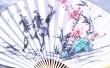 画像3: 2026年午年　書画 壁掛け 大扇子90ｃｍ 馬2頭共に滑走 馬2頭 (3)