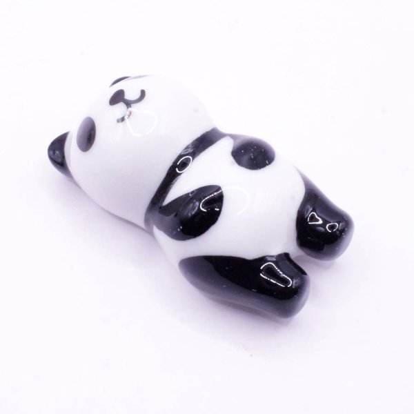 画像4: パンダ陶器製箸置き A  5cm 232H04　１個 (4)