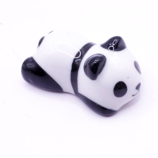 画像4: パンダ陶器製箸置き B  5cm 232H04　１個 (4)