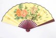 画像1: 牡丹柄 扇子 33cm  223007 (1)