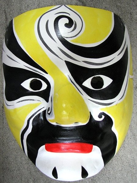 画像5: 京劇面譜(隈取り面) (5)