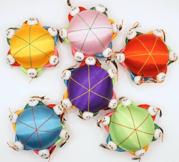 画像7: 中華 唐子針山6人 2個セット (7)