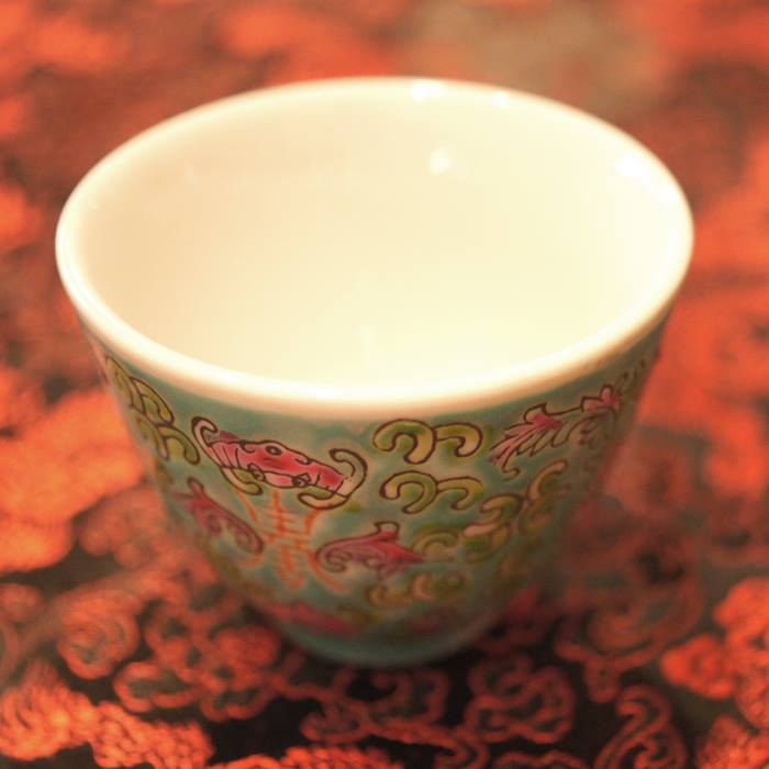 湯呑み 5客 中国景德鎮